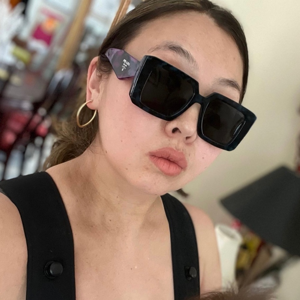 Prada PR23YS Symbole Havana Sunglasses $475 new